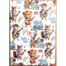 Блокнот А6 64арк. б/лін. №9530/БК038/31/Мандарин/(120)