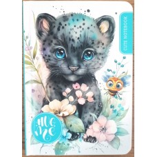 Блокнот А6 64арк. лін. №9537/БК038/38/Мандарин/(120)