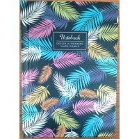 Блокнот А6 64арк. кліт. №9551/БК038/52/Мандарин/(120)