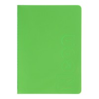 Блокнот А5 80арк. кліт. тв. обкл. "NEON" зелений №BM.24822180-04/Buromax/(6)