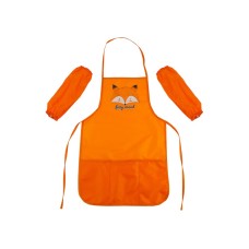 Фартух для творч. з нарукавниками "Maxi" №MX61490-06 49х30см, 4-7років, помаранчевий(20)