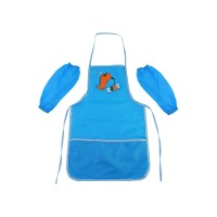 Фартух для творч. з нарукавниками "Maxi" №MX61490-11 49х30см, 4-7років, блакитний(20)