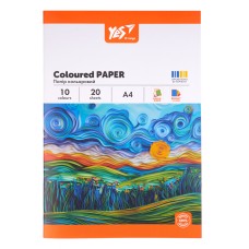 Папір кольор. А4 одностор. 20арк. O'range Line №954897/Yes/(50)