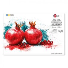 Скетчбук для акварелі 12/200 В5 №743296/Santi/(1)