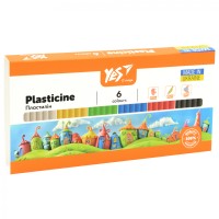 Пластилін "Yes" O'range Line 6 кольор. 120гр №540686(40)