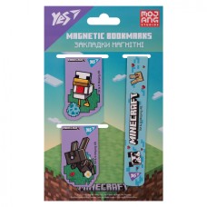 Закладка магніт. "Yes" №708344 Minecraft.Spring 3 шт,блакитні(10)(50)