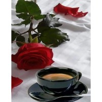 Набір з алмазною мозаїкою "Кава в постіль" 40х50см №JSFH85890/Strateg/