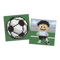 Набір з алмазною мозаїкою "Спорт.Футбол" 9х9см,на самоклеючій основі для дітей №AMS1101