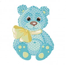 Картини по номерах "Плюшевий ведмедик" 30х30см №ES028/Strateg/