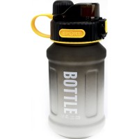 Пляшка для води полікарбонат "Optima" 900мл чорно-біла №O51983