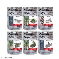 Термомозаїка тривимірна,військова техніка,в кульку,19х12,5х2,5см №CT-0019E(120)(240) КІ