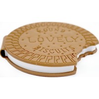 Блокнот 90x90мм 80арк. нелін. ароматиз. обкл.софт тач"Kids line. Biscuit"№ZB.12470-18/Zibi