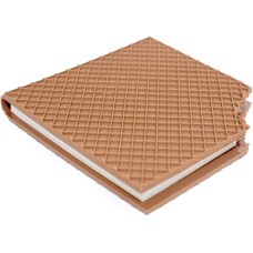 Блокнот 90x90мм 80арк. нелін. ароматиз. обкл. софт тач"Kids line. Waffle"№ZB.12470-25/Zibi