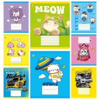 Зошит 12арк. кос.лін. /ТВ/ "Мікс 4" №ТА53115(25)(600)