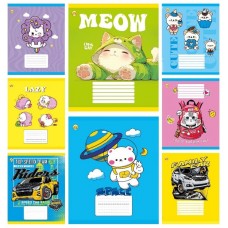 Зошит 12арк. кос.лін. /ТВ/ "Мікс 4" №ТА53115(25)(600)