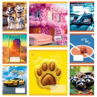 Зошит 12арк. кос.лін. /ТВ/ "Мікс 5" №ТА53116(25)(600)