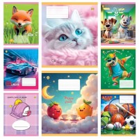 Зошит 12арк. кос.лін. /ТВ/ "Мікс 6" №ТА53117(25)(600)