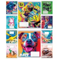 Зошит 12арк. лін. /ТВ/ "Мікс 2" №ТА52102(25)(600)