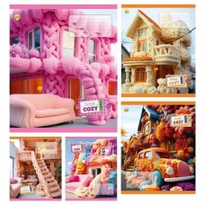 Зошит 24арк. лін. /ТВ/ "House cozy" №ТА52307(20)(320)