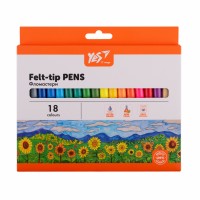 Фломастери "Yes" 18кольор. "O'range Line" №650553(12)(96)(192)