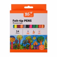 Фломастери "Yes" 24кольор. "O'range Line" №650558(12)(72)(192)
