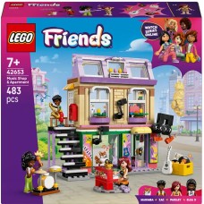 Конструктор "LEGO" Friends Музична крамниця і квартира №42653(3)