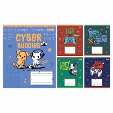 Зошит 12арк. кос.лін. 1В Let's Play №768191(25)(500)