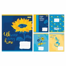 Зошит 12арк. кос.лін. 1В Ukraine above all №768223(25)(500)