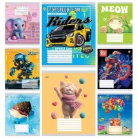 Зошит 12арк. кос.лін. /ТВ/ "Мікс 9" №ТА53120(25)(600)