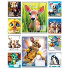 Зошит 12арк. лін. /ТВ/ "Мікс 5" №ТА52111(25)(600)