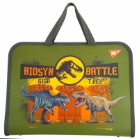 Папка-портфель "Yes" №492314 JURASSIC WORLD на блиск. з ручками(12)(48)