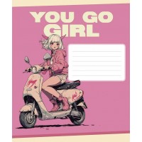 Зошит 24арк. кліт. Star "(дівч)" ВД-лак №024-3550K(25)(200)