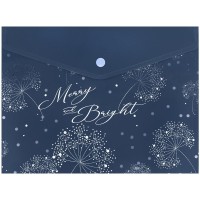 Папка-конверт "Axent" №1496-47-A А5+ Flower Symphony-4 на кнопці(12)