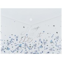 Папка-конверт "Axent" №1496-44-A А5+ Flower Symphony-1 на кнопці(12)