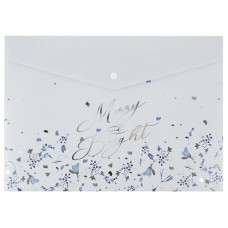 Папка-конверт "Axent" №1495-44-A А4+ Flower Symphony-1 на кнопці(12)