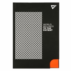 Зошит А4 96арк. кліт. 7БЦ "Success is built. Black" №152040/Yes/(10)(20)