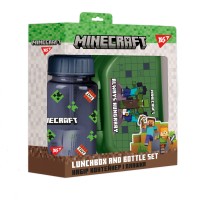 Набір ланчбокс і пляшка "Yes" Minecraft №450144(24)