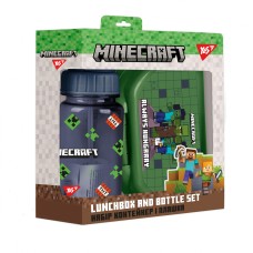 Набір ланчбокс і пляшка "Yes" Minecraft №450144(24)