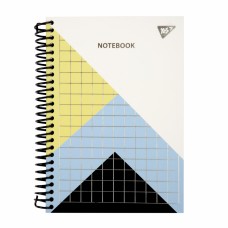 Блокнот пруж. А5 96арк. кліт. Geometry 7БЦ №152021/Yes/(20)(40)