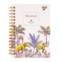 Блокнот пруж. А6 64арк. кліт. Turnowsky 7БЦ №152028/Yes/(20)(40)