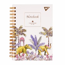 Блокнот пруж. А6 64арк. кліт. Turnowsky 7БЦ №152028/Yes/(20)(40)