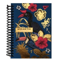 Блокнот пруж. А6 64арк. кліт. Wild and free 7БЦ №152026/Yes/(20)(40)