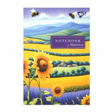 Блокнот А5 64арк. кліт. Ukrainian notebook інтегр. №152074/Yes/(20)(40)