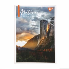 Блокнот А5 96арк. кліт. Nature інтегр. №152078/Yes/(20)(40)