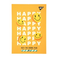 Блокнот А6 64арк. кліт. Smile інтегр. №152088/Yes/(20)(40)
