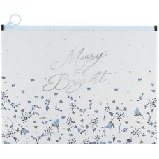 Папка "Axent" №1497-44-A Flower Symphony-1 А4+ zip-lock,на блиск.(12)