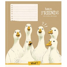 Зошит 12арк. кліт. Школярик "Be lake" ВД-лак №012-3534K(30)(300)