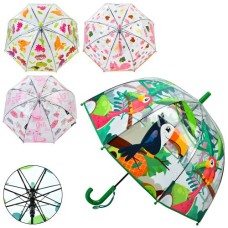 Парасолька дитяча тростина d-69см,в кульку, 4 види MK5258(30)