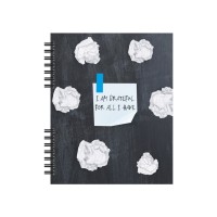 Блокнот пруж. В5 60арк. кліт. пласт. №O25925/Optima/(40)