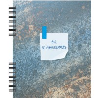 Блокнот пруж. В5 60арк. кліт. пласт. №O25926/Optima/(40)